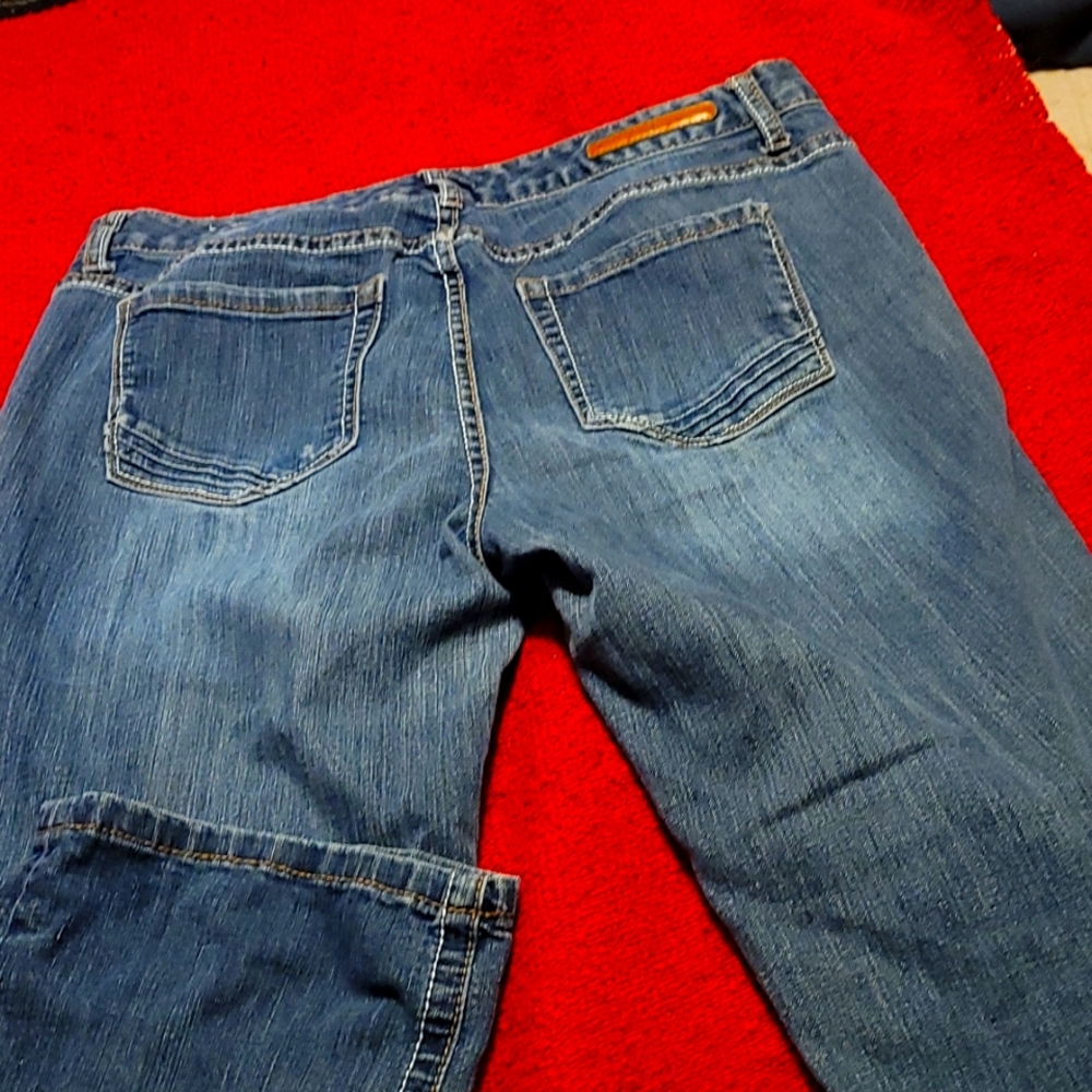 Rhythm and blues jeans. Comfy, cute. 12 short